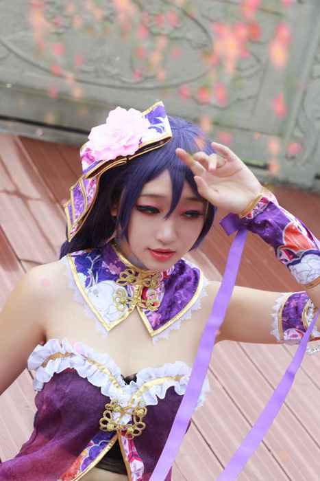 [国内Cosplay]ID0014 [CosPlay] 2015.08 No.114 粉嫩嫩的兰哥 Love Live！东条希 觉醒旗袍 [19P130M]