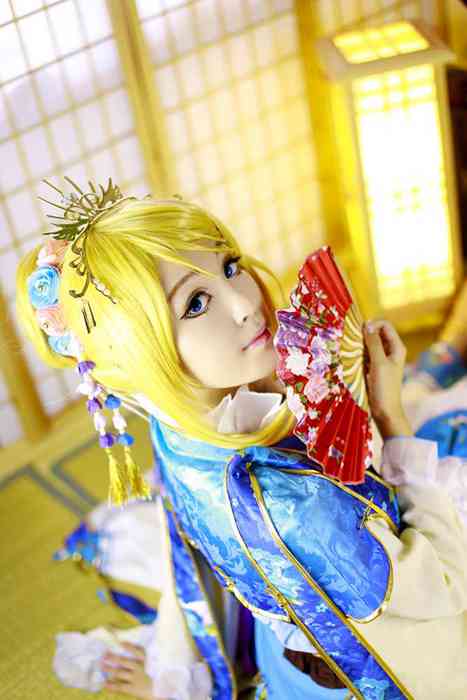 [国内Cosplay]ID0043 [CosPlay] 2015.09 No.143 伊峥 Love Live！绚濑绘里福神ver [11P86M]